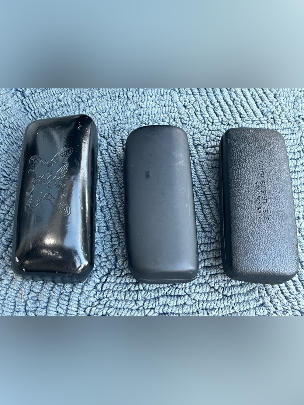 Black Hard Shell Eyeglass Case